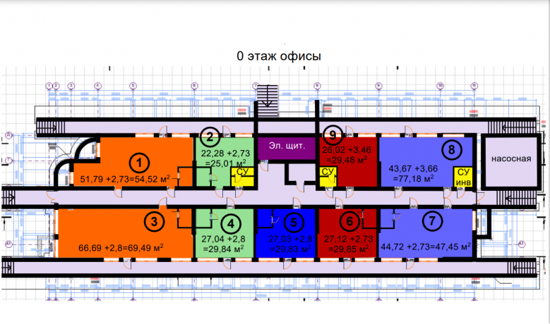 Продаются нежилые офисные коммерческие помещения с отличной планировкой, в новом жилом комплексе "ЖК Мадера" по адресу Республика Крым, город Судак, переулок Серный, дом 12
